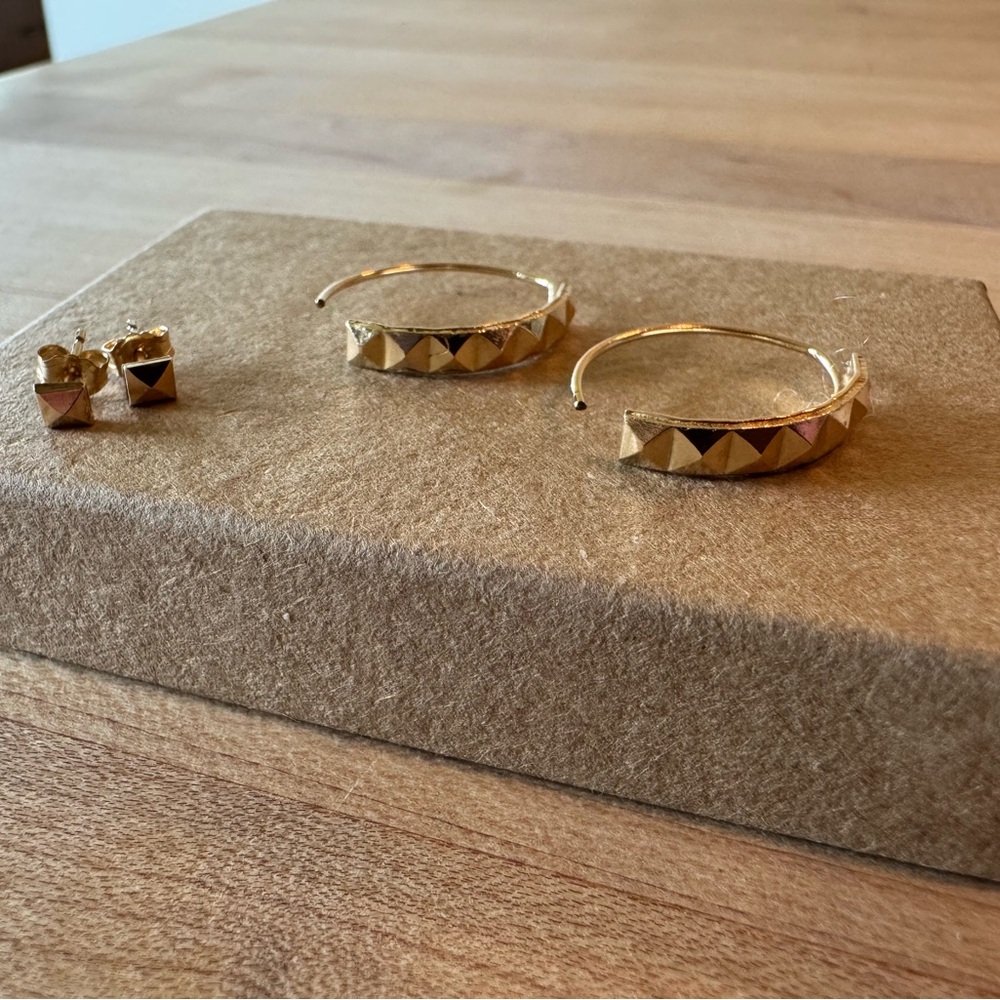 TwoFifty/Sarah Briggs Geometric Earring Set